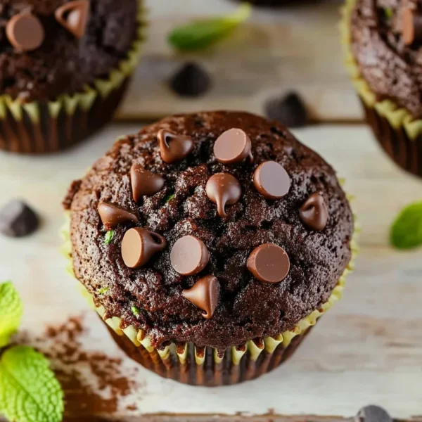 Chocolate Zucchini Muffins
