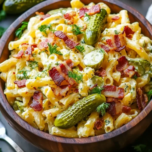 Dill Pickle Bacon Pasta Salad That Will Wow Your Taste Buds