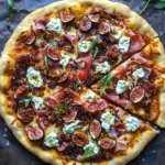 Easy 20-Minute Fig Jam Pizza with Goat Cheese and Prosciutto