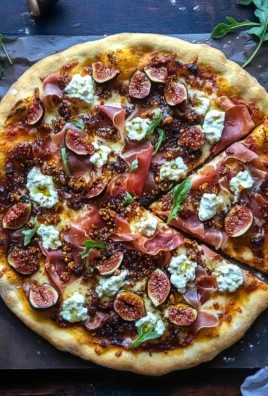 Easy 20-Minute Fig Jam Pizza with Goat Cheese and Prosciutto