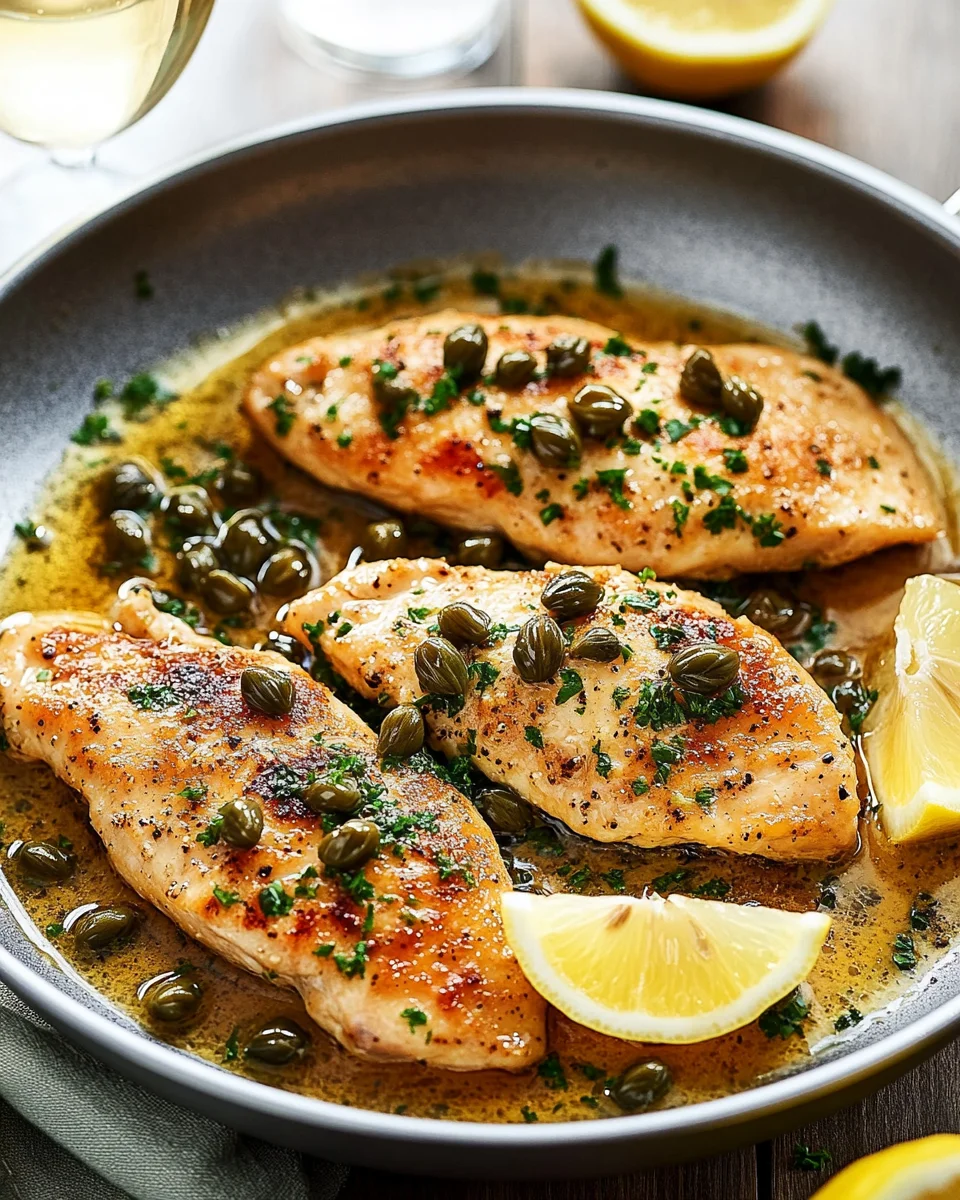Easy Chicken Piccata