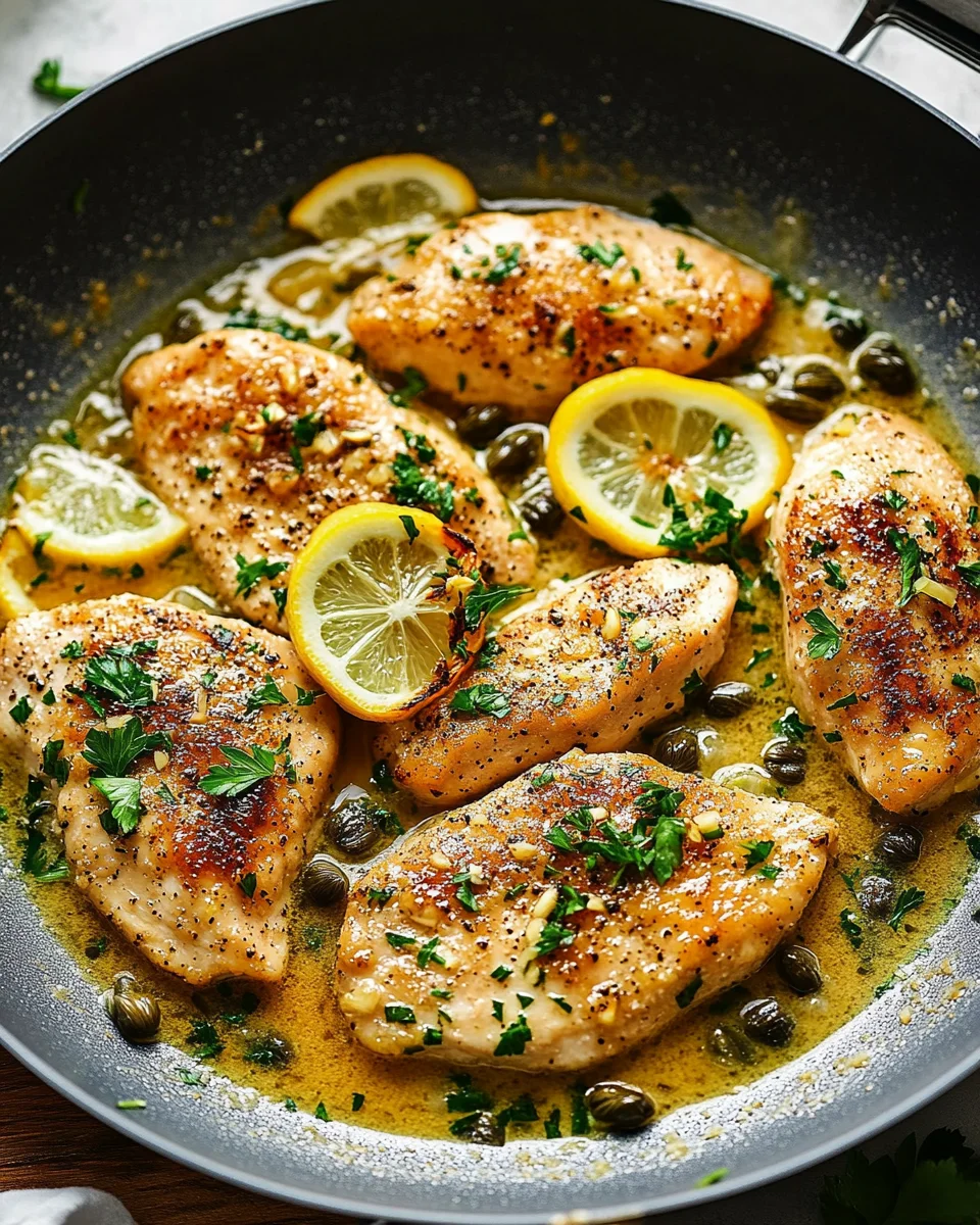 Easy Chicken Piccata