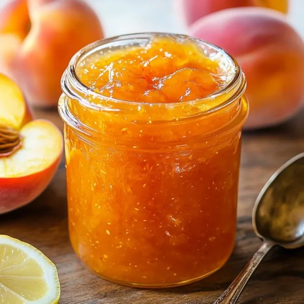 Easy Homemade Peach Jam Recipe (No Pectin)
