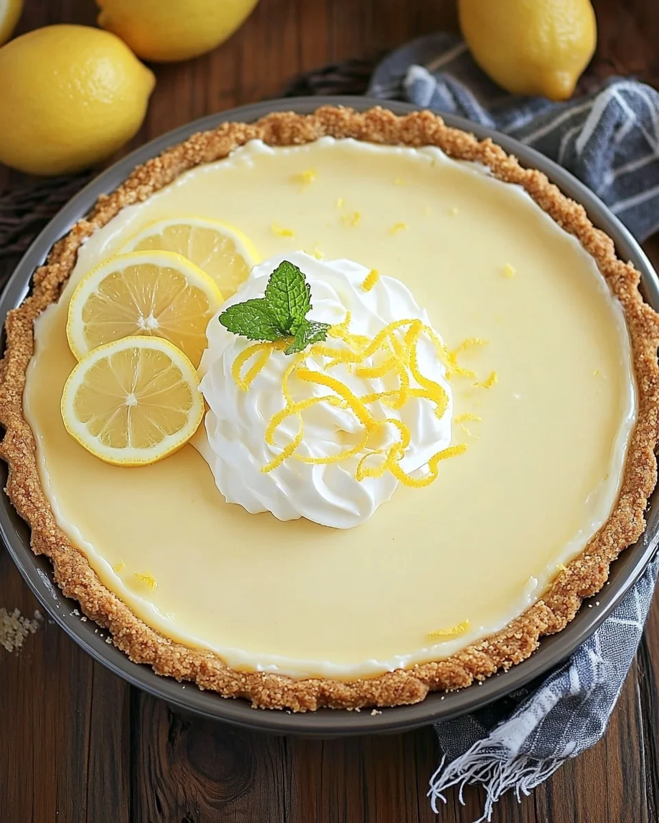 Easy Lemon Cream Pie