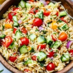 Easy Orzo Pasta Salad