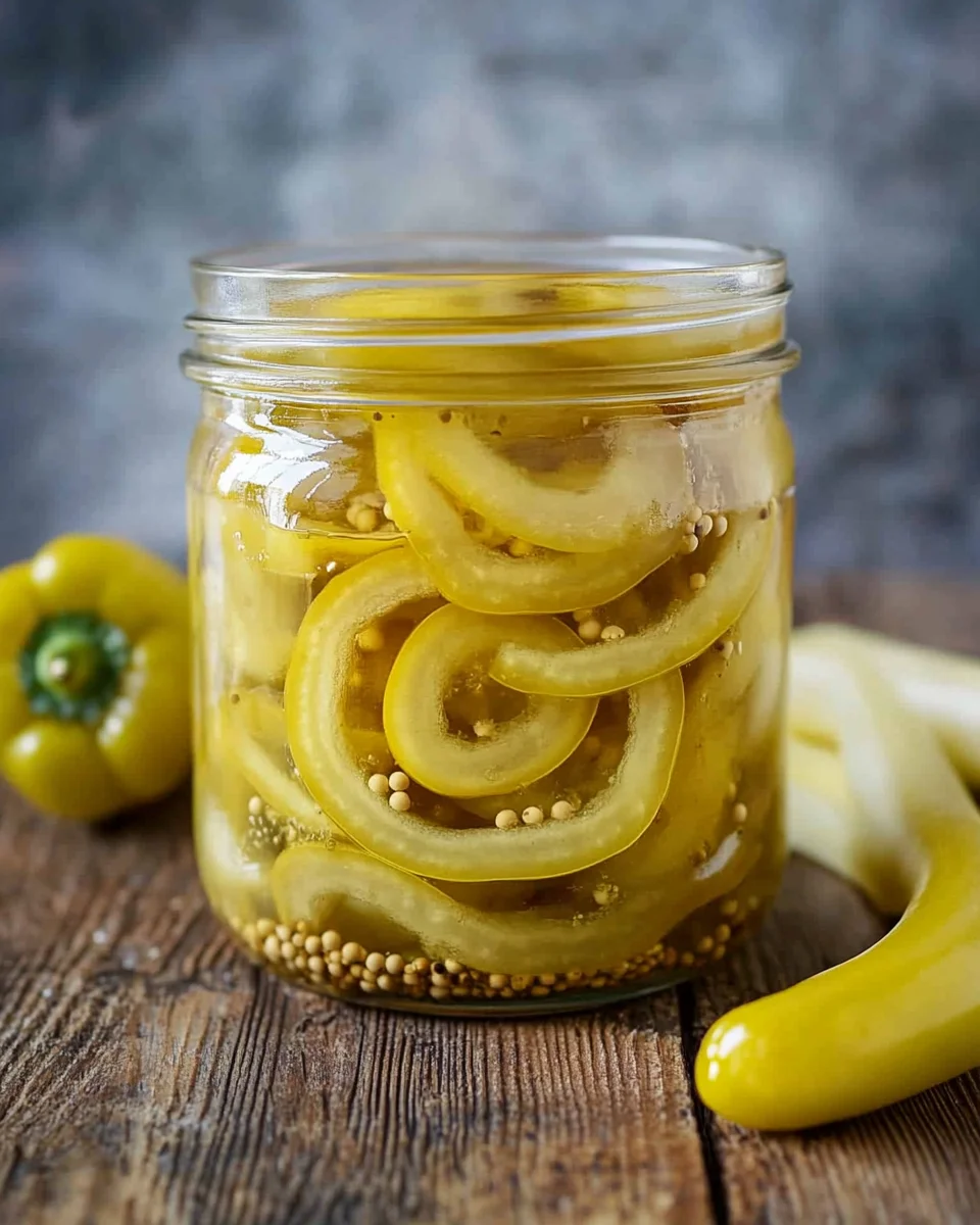 Easy Pickled Banana Peppers