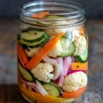 Easy Refrigerator Pickled Vegetables Recipe - Quick & Tangy!