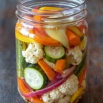 Easy Refrigerator Pickled Vegetables Recipe - Quick & Tangy!