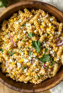 Elote Pasta Salad Recipe (Mexican Street Corn)