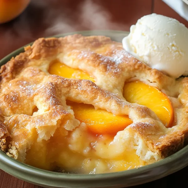 Farm Fresh Peach Cobbler