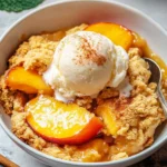 Fresh Peach Cobbler