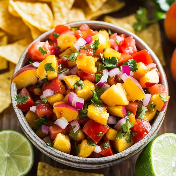 Fresh Peach Salsa