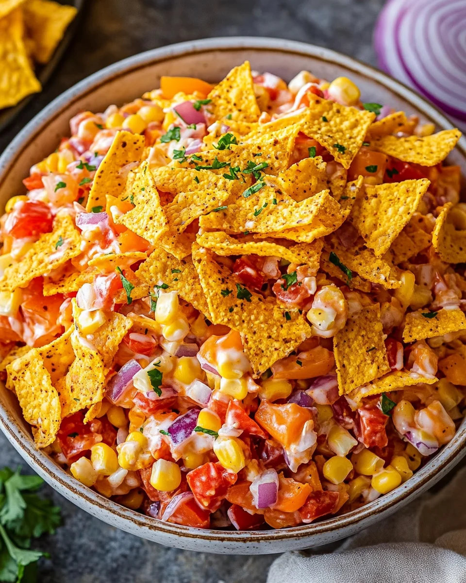 Fritos Chili Cheese Salad Recipe