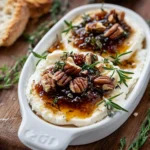 Goat Cheese Appetizer with Fig Jam and Pecans