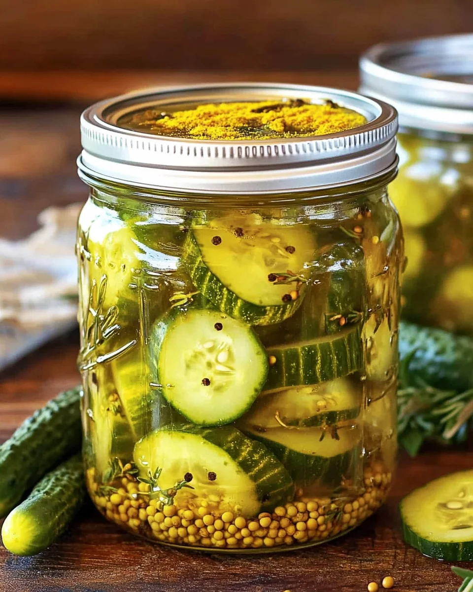 Granny's Bread and Butter Pickles Recipe