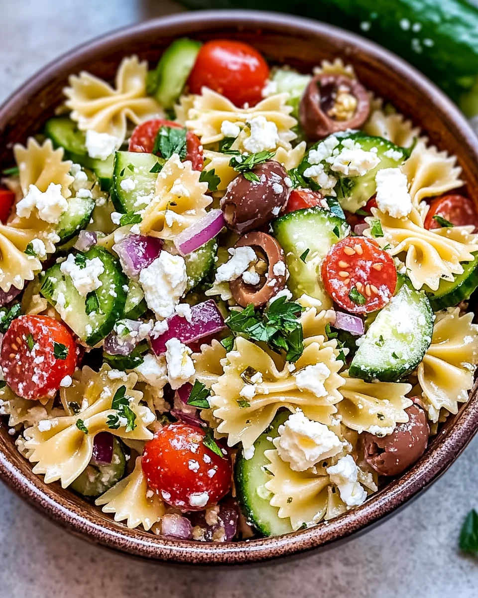 Greek Pasta Salad