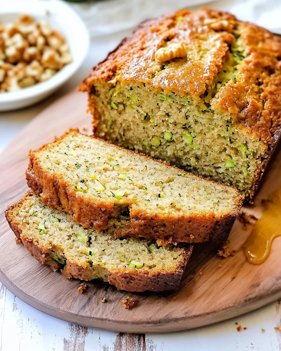 Greek Yogurt Zucchini Bread