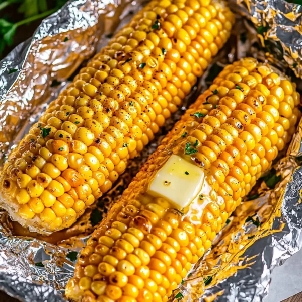 Grilled Corn on the Cob in Foil