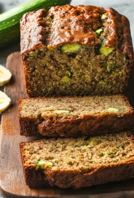 Healthy Zucchini Banana Bread