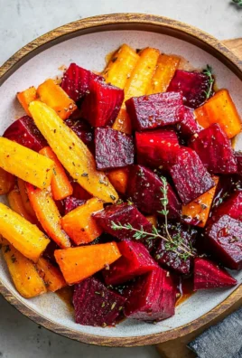 Honey Roasted Beets & Carrots