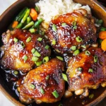 Honey Soy Baked Chicken Thighs