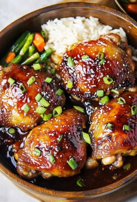 Honey Soy Baked Chicken Thighs