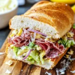 Italian Grinder Salad Sandwich (TikTok Viral Recipe)