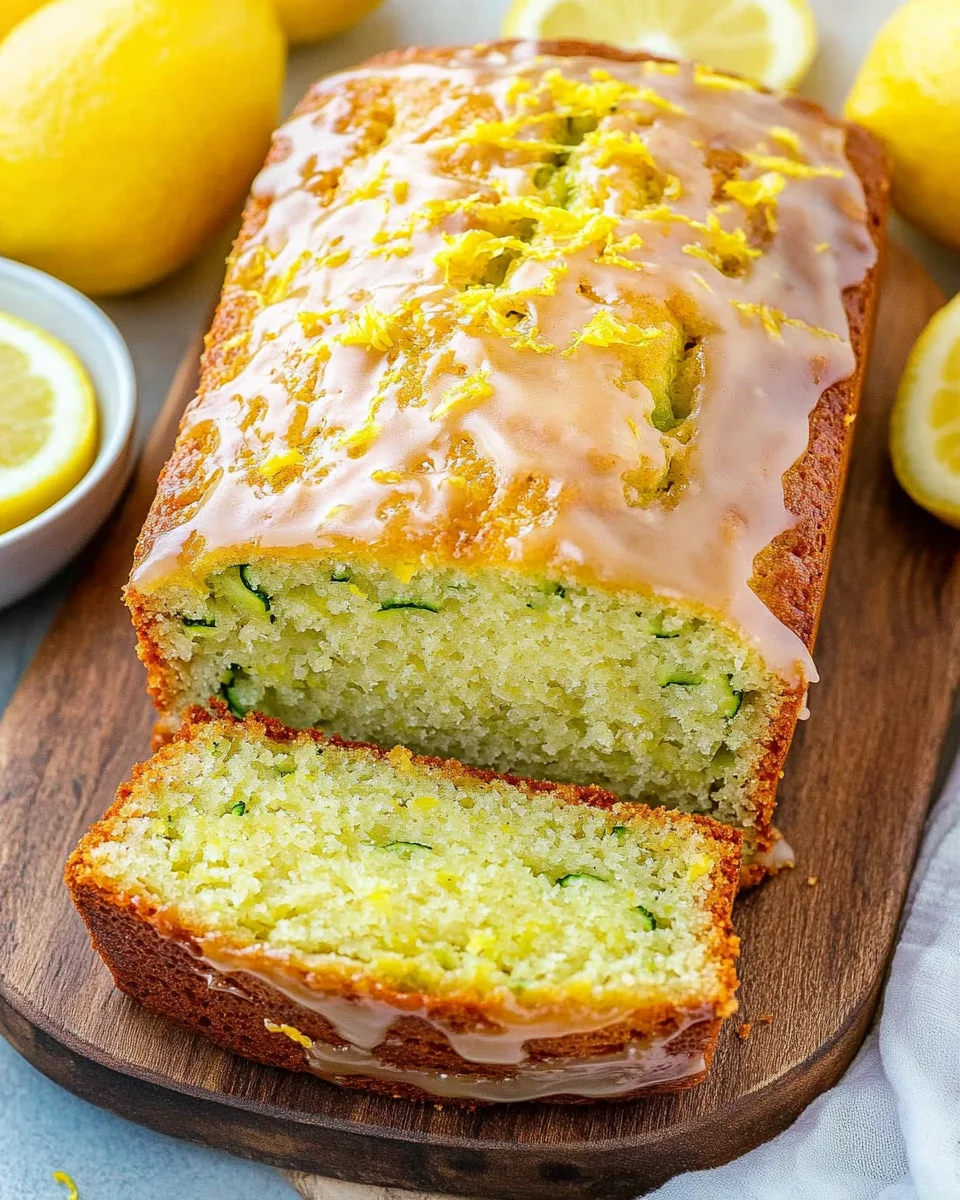 Lemon Zucchini Bread