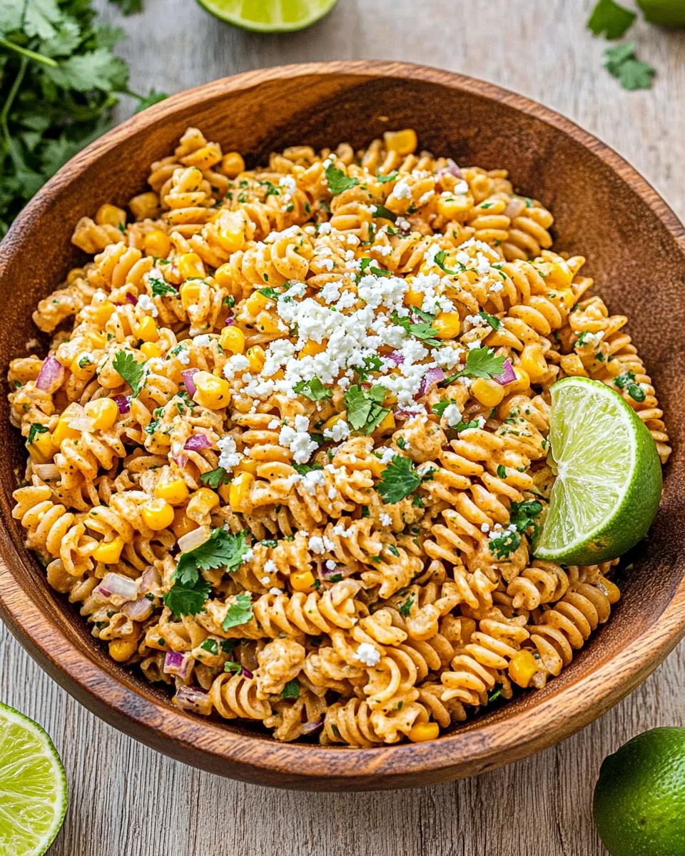 Mexican Street Corn Pasta Salad