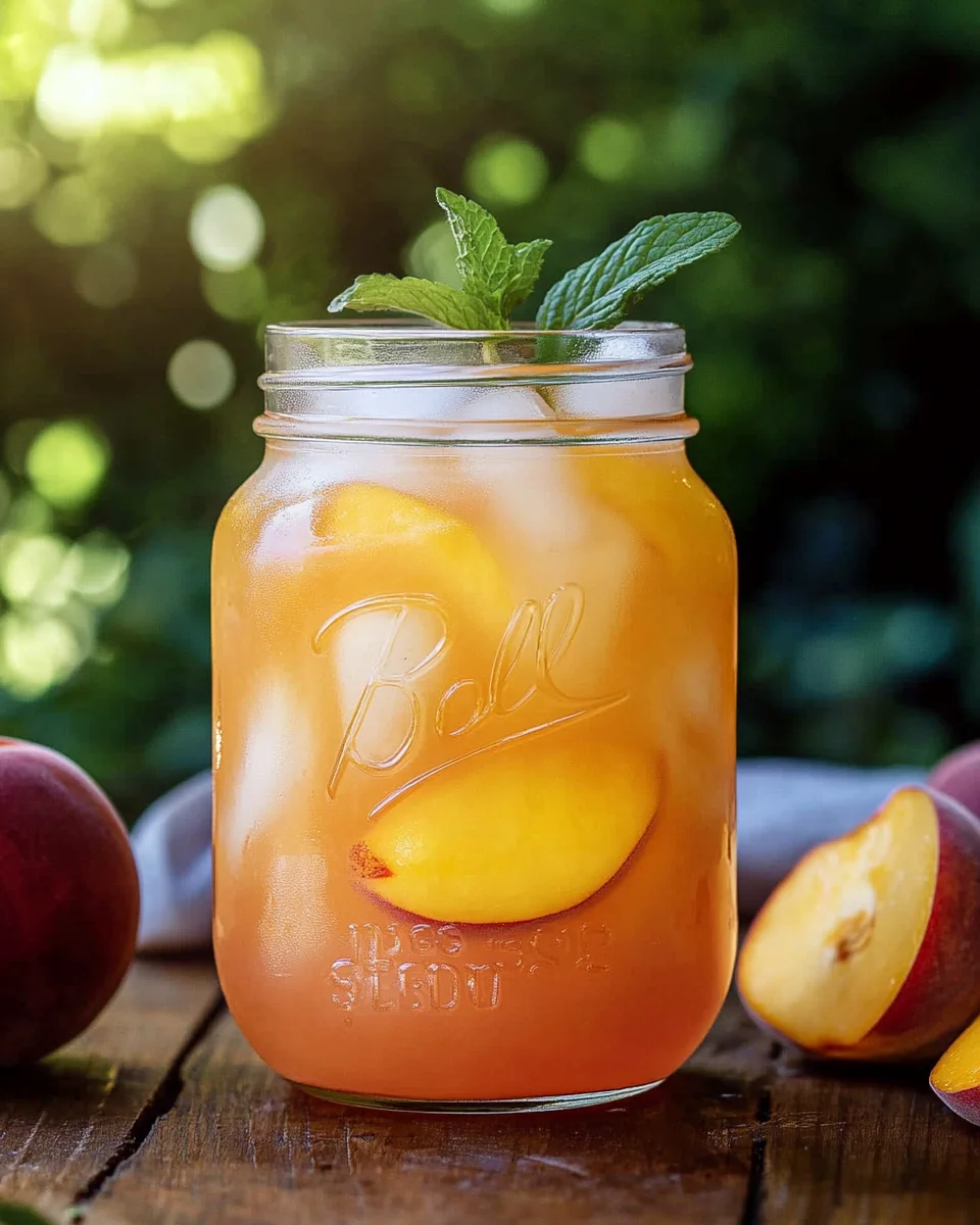 Peach Lemonade Recipe
