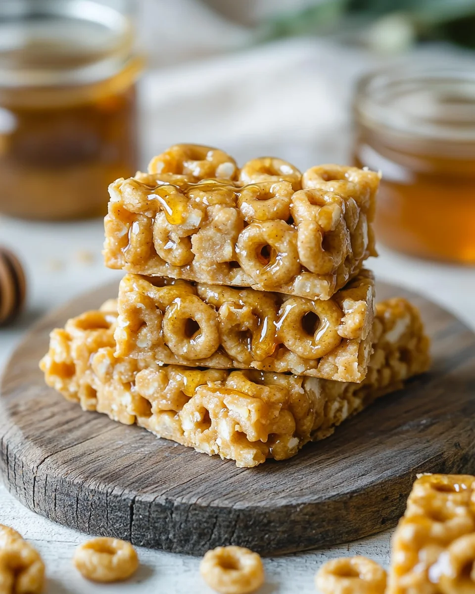 Peanut Butter Cheerio Bars