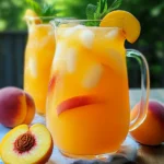 Refreshing Peach Lemonade