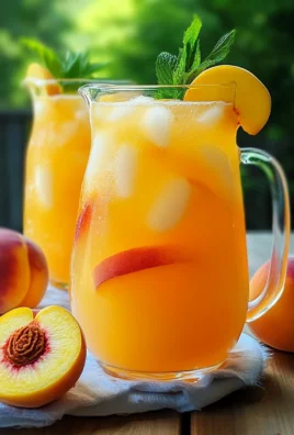 Refreshing Peach Lemonade
