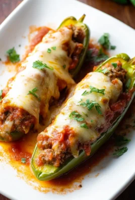 Sausage Stuffed Banana Peppers Recipe