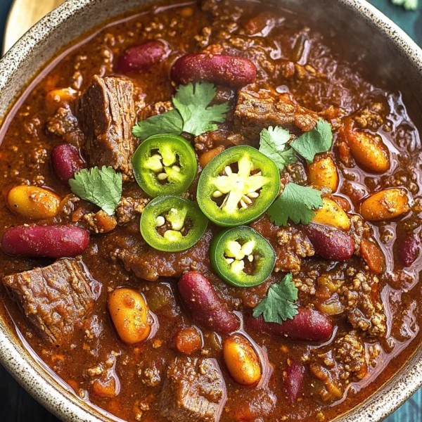 Short Rib and Chorizo Chili Recipe