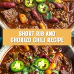 Short Rib and Chorizo Chili Recipe 27 Pinterest Hidden Image