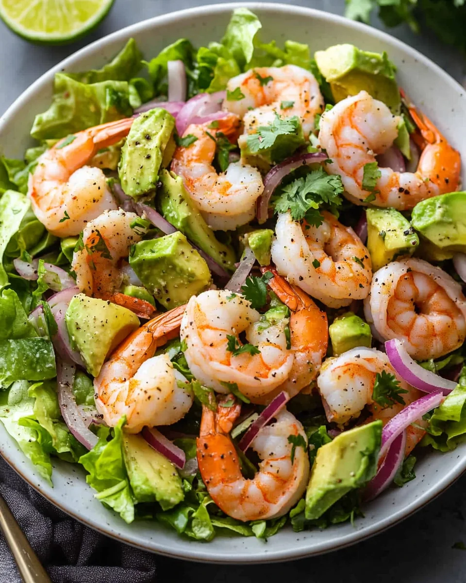 Shrimp Avocado Salad