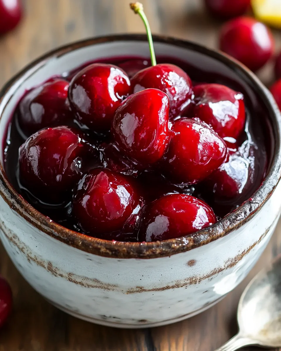 Simple Cherry Pie Filling