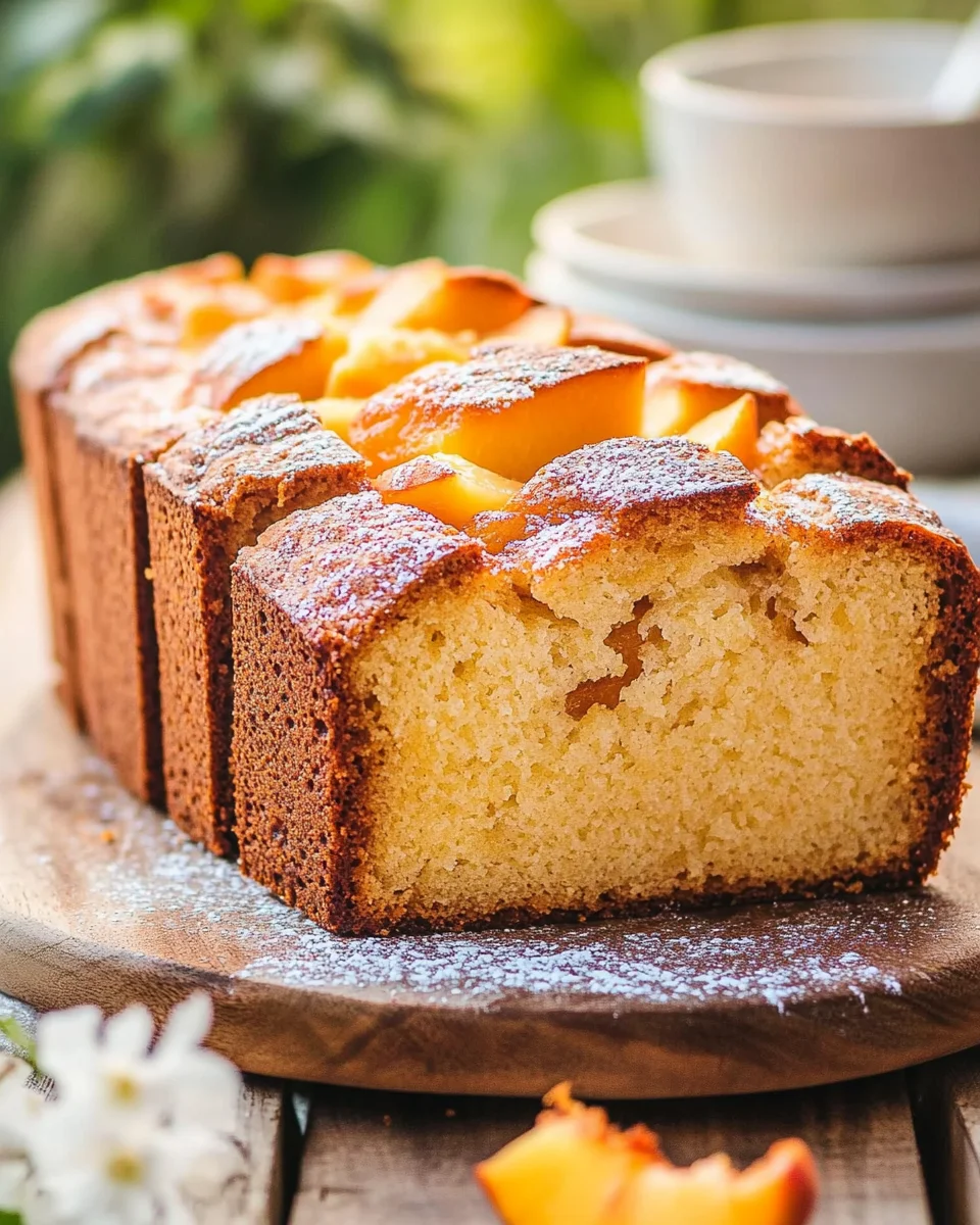 Southern Peach Bread