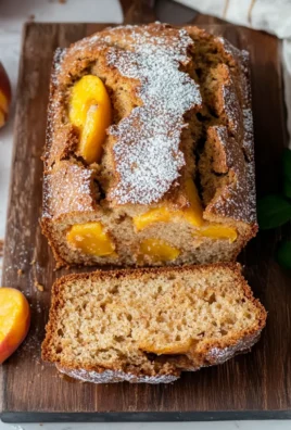 Spiced Peach Bread