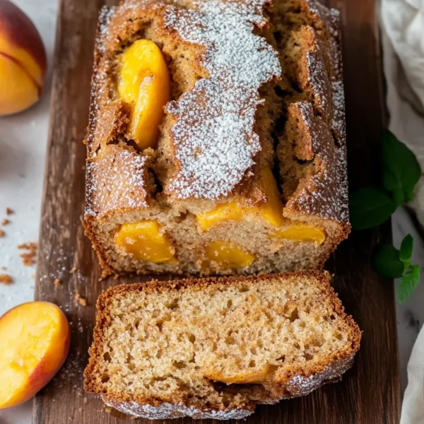 Spiced Peach Bread