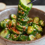 Spiral Cucumber Salad: Korean-Inspired Recipe