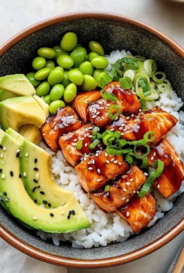 Teriyaki Salmon Sushi Bowl (GF)