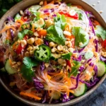 Thai Glass Noodle Salad with Peanut Dressing