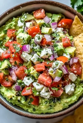 The Best Avocado Feta Dip