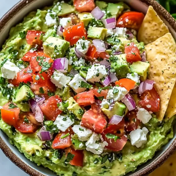 The Best Avocado Feta Dip