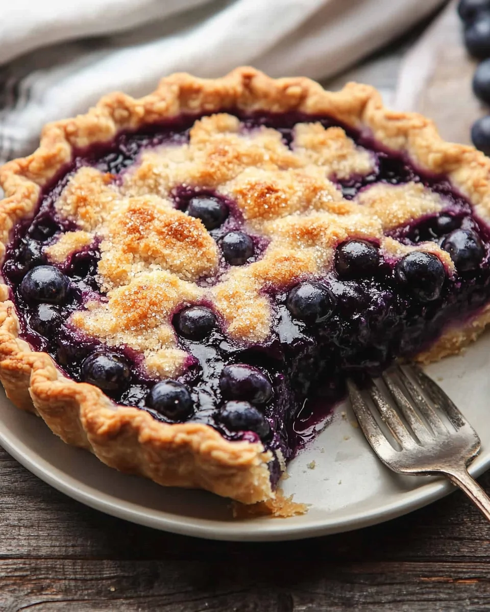 The Best Blueberry Pie Recipe