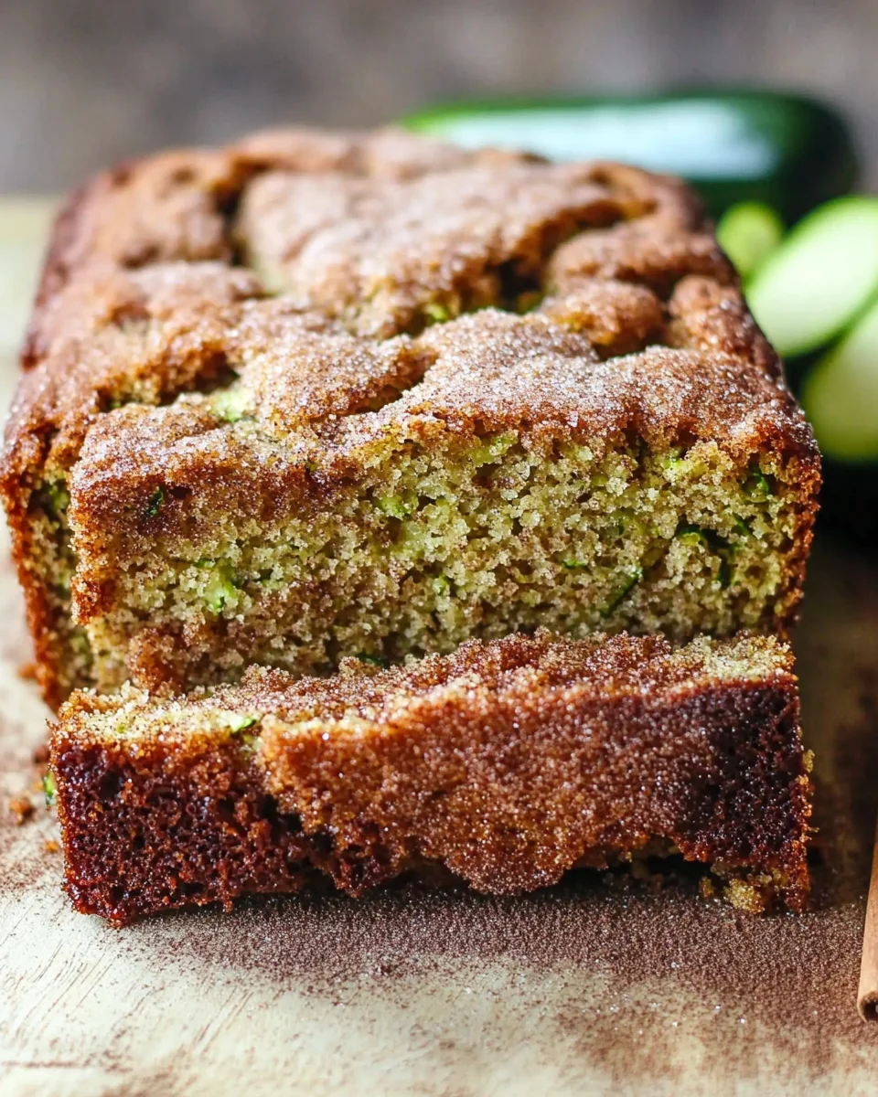 The Best Snickerdoodle Zucchini Bread