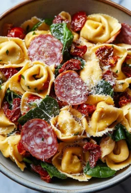 Tuscan Tortellini Salad