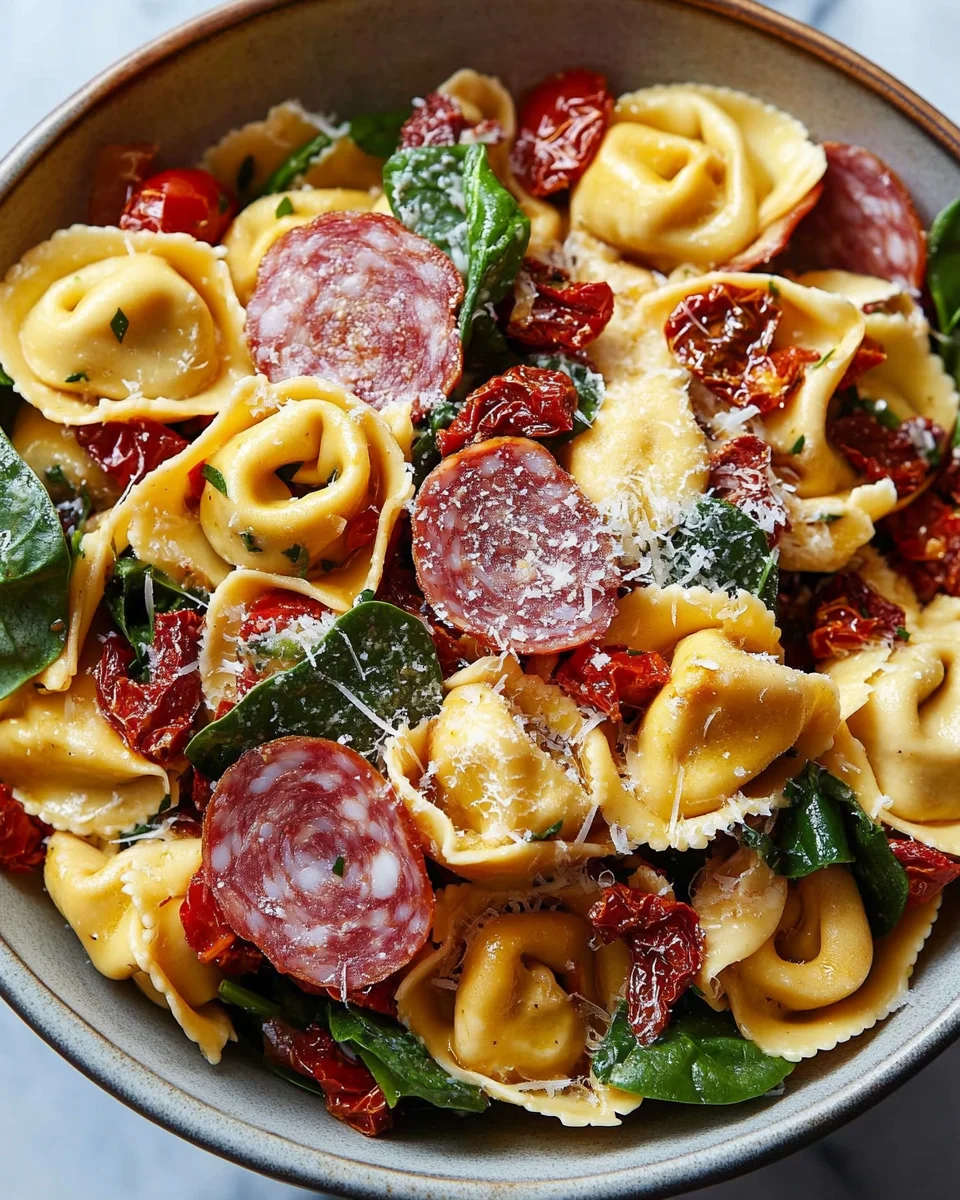 Tuscan Tortellini Salad